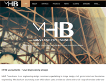 Tablet Screenshot of mhbconsultants.com